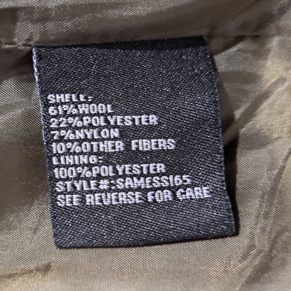 🌈BLANC NOIR MILITARY TRENCH COAT-M - Picture 7 of 9